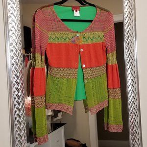 Vintage Louise Della Cardigan, Size 2